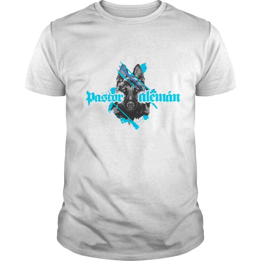 Polera Pastor alemán diseño "pastor alemán" (modelo 111) hombre