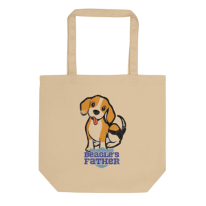 Bolsa Reutilizable ecológica Canvas 100% Algodón Beagle’s Father (modelo 48)