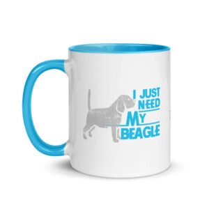 Tazón Bicolor I just need my Beagle (modelo 54)