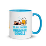 Tazón Bicolor Do not disturb Drunken Beagle (modelo 55)