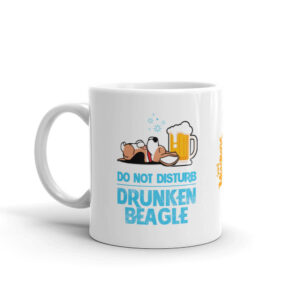 Tazón do not disturb drunken Beagle (modelo 55)