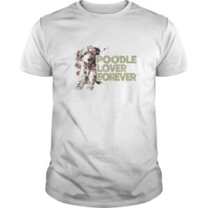 Polera perro Poodle «Poodle lover forever» (modelo 134) Hombre