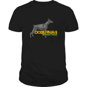 Polera perro Doberman «Doberman German race» (modelo 184) hombre