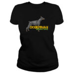 Polera perro Doberman «Doberman German race» (modelo 184) mujer