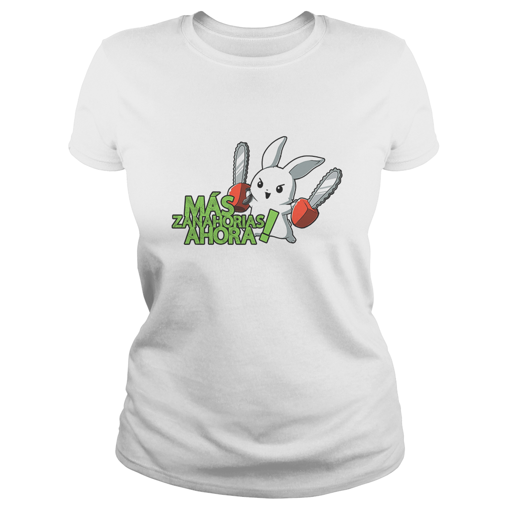 Polera Conejo "Más zanahorias ahora!" (modelo 209) mujer