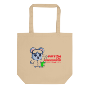 Bolsa Reutilizable 100% Algodón Ratón Ratón de laboratorio (modelo 235) hombre