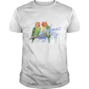 Polera Inseparables «Agapornis is Art» (modelo 284) hombre