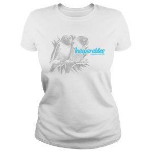 Polera Inseparables «Inseparables Agapornis roseicollis» (modelo 285) mujer