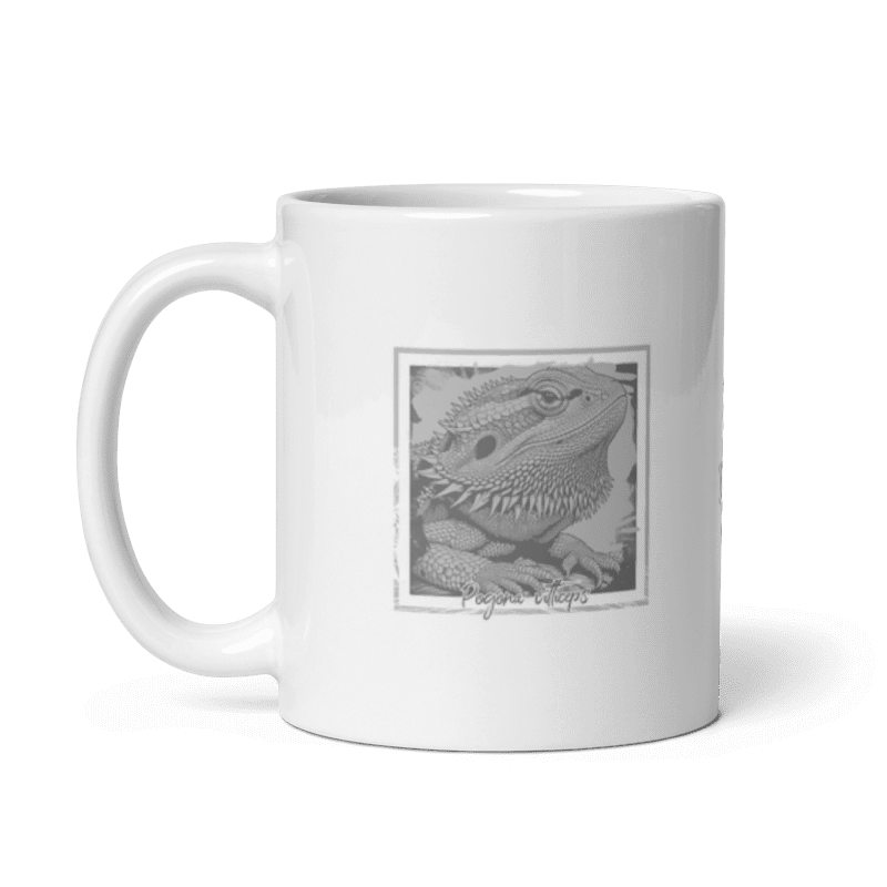 Tazón Dragón Barbudo «Pogona vitticeps 2» (modelo 263) - Imagen 3