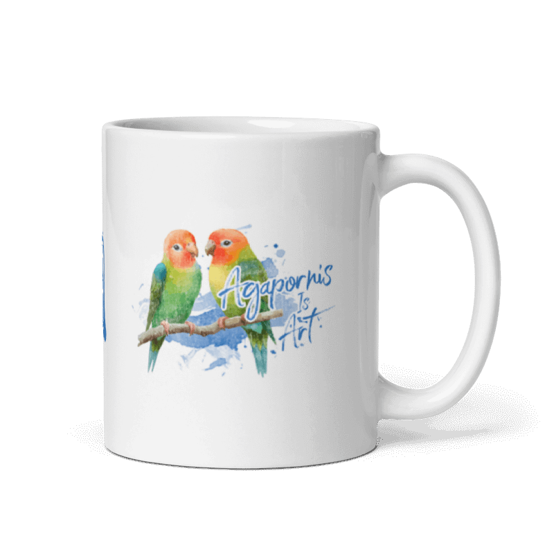 Tazón Inseparables «Agapornis is Art» (modelo 284)