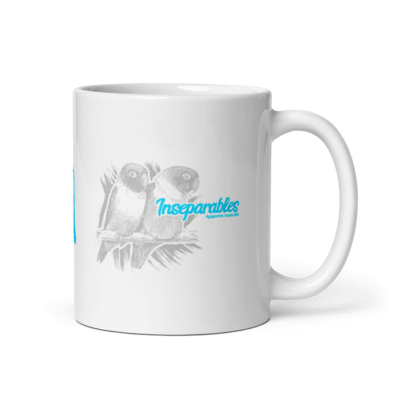 Tazón Inseparables «Inseparables Agapornis roseicollis» (modelo 285)