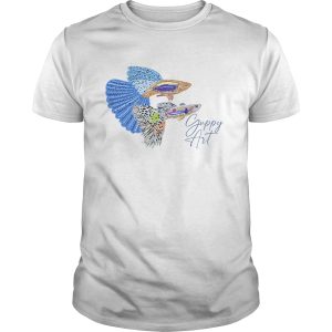 Polera Peces Tropicales «Guppy Art» (modelo 315) hombre