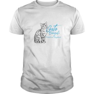 Polera Gatos Bengalí «Prionailurus bengalensis» (modelo 323) Hombre