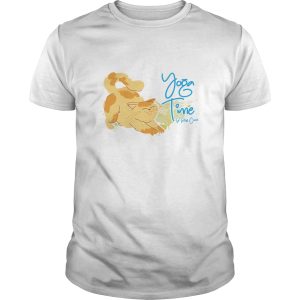 Polera Gatos Maine Coon «Maine Coon Yoga Time» (modelo 337) Hombre