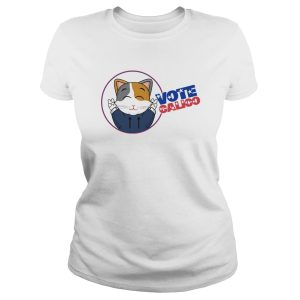 Polera Gatos Cálico «Vote Calico» (modelo 354) mujer
