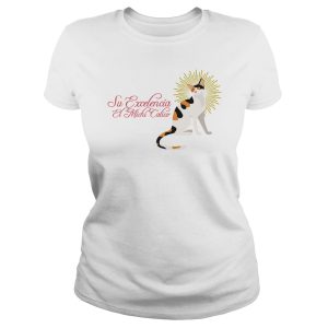 Polera Gatos Cálico «Su Excelencia el michi calico» (modelo 355) mujer