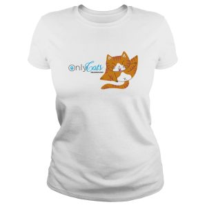Polera Gatos Naranjas «Only Cats» (modelo 367) mujer