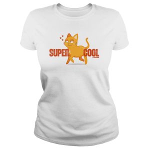 Polera Gatos Naranjas «Super Cool y naranjoso» (modelo 369) mujer