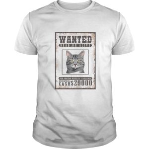 Polera Gatos Romanos «Wanted dead or Alive» (modelo 374) Hombre