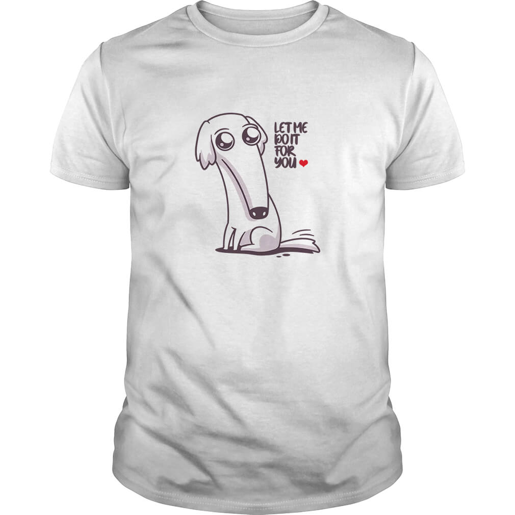 Polera Perros de Internet «Let me do it for you» (modelo 388) Hombre
