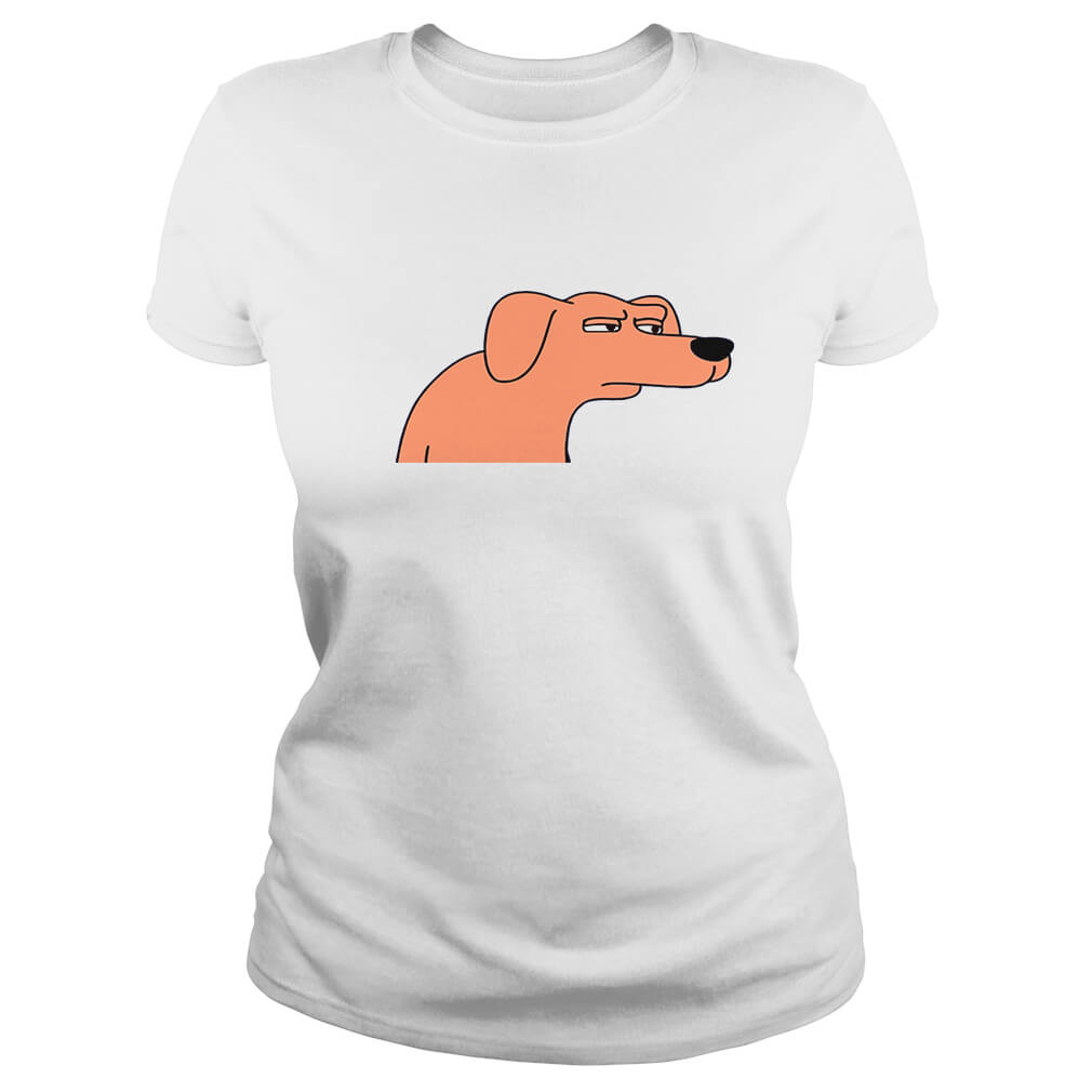 Polera Perros de Internet «That's Suspicious» (modelo 389) mujer