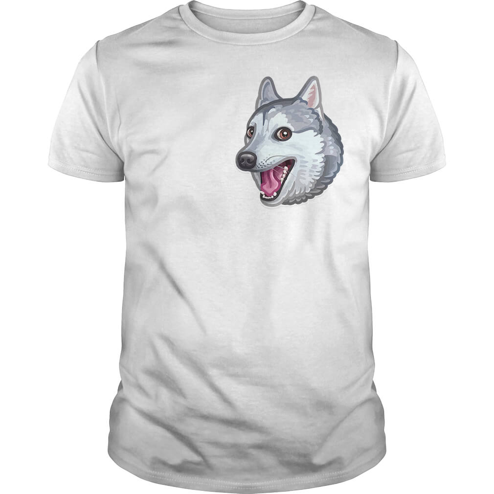 Polera Perros de Internet «Bad Pun Dog» (modelo 391) Hombre