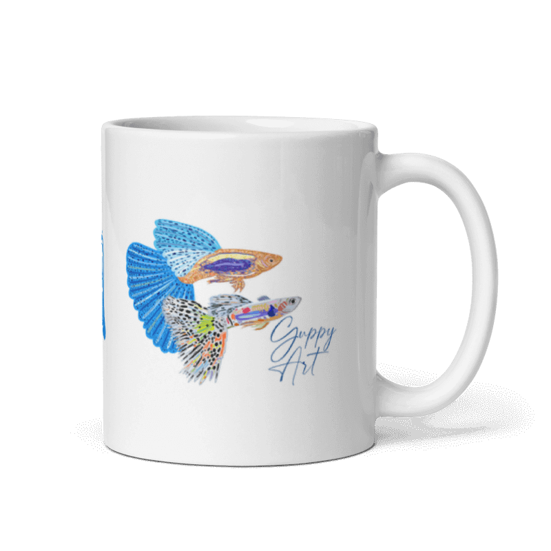 Tazón Peces Tropicales «Guppy Art» (modelo 315)