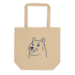 Bolsa Reutilizable 100% Algodón Perros de Internet «Doge 2» (modelo 382)