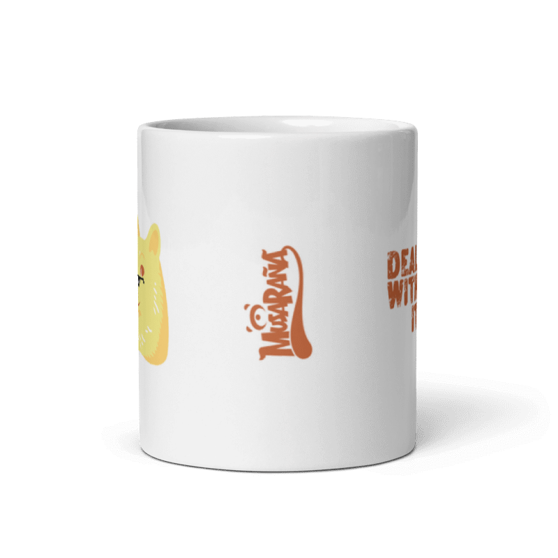 Tazón Perros de Internet «Deal With It» (modelo 380) - Imagen 2