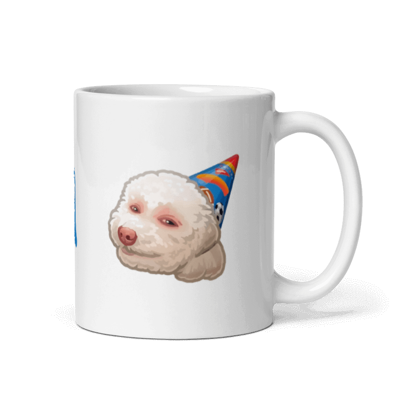 Tazón Perros de Internet «Perro Cumpleañero» (modelo 393)